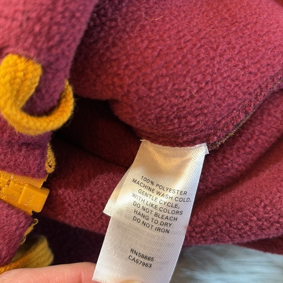 NWOT BP Tie Fye Fleece Cropped Hooded Jacket sz XS - Picture 8 of 9